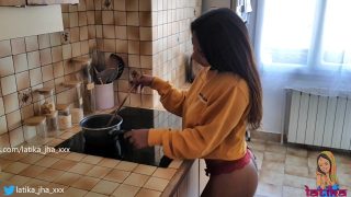 No channels – Latika Jha – LJ_015 – Asian / Indian Teen with Huge Boobs Gettin Fucked in her Kitchen / Amateur