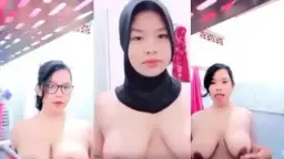 Putri Fatikah Ukhti Hijab Hitam