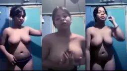 Viral Tiktoker Montok Mandi