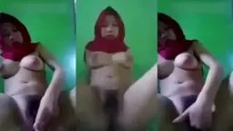 Jilbab Merah Sange Kepengen Ngentot