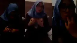 Jilboobs Masturbasi Didepan Suami