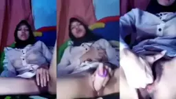 Nina Asanti Hijab Colmek Lagi Sange