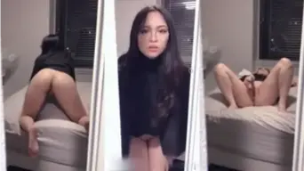 Ngintip Bocil Nungging Colmek di Kamar