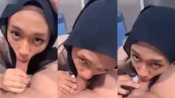 Hijab Binal Sepong Kontol Gede
