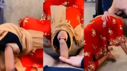 Disepong Teman Hijab Cantik POV