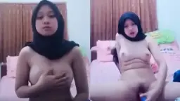 Hijab Viral Omek Pakai Botol Parfum