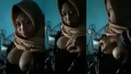 Mainin Toket Pacar ABG Jilbab