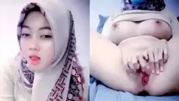 Nella Hijabers Colmek Ngangkang Desah Enak