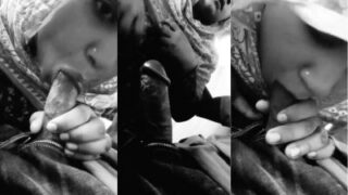 Aapa gives an Indian blowjob to her horny bhaijaan