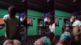 Bihari sex video of Bhabhi getting fucked for her gift