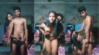 HD xxx MMS of a young guy fucking his GF’s pussy