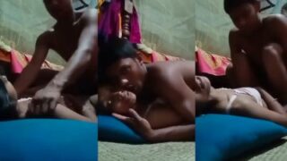Village couple’s xxx desi MMS of chudai